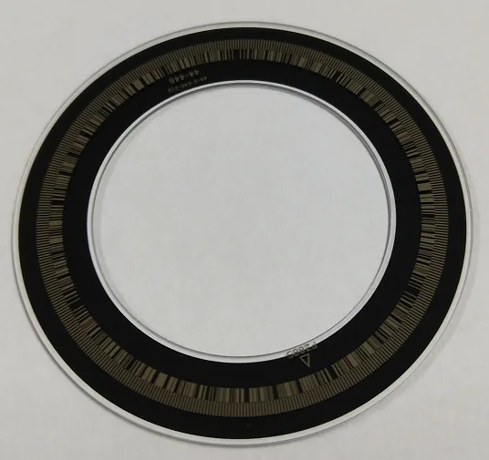 Metal Stainless Steel Encoder Code Wheel - Reflective/Slotted, OEM to Drawing